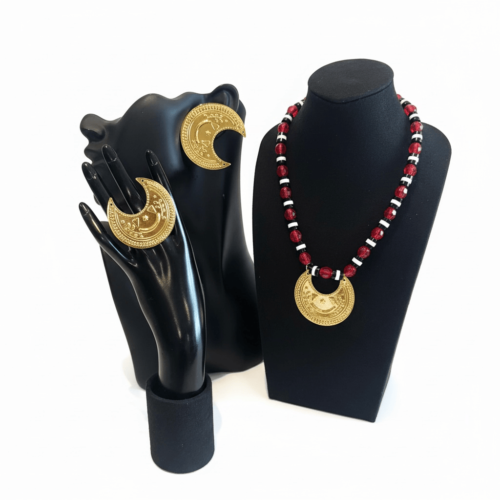 Luxury Collection Full Set - Gamar Boba Red, Black and White
