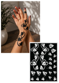 Henna Stickers  - Vineleafs (SR4)