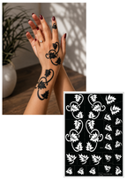 Henna Stickers  - Vineleafs (SR4)