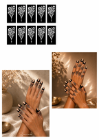 Henna Stickers - Fingers Multi-Pack (SR10)