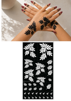 Henna Stickers - Leafy Branches (SR8)