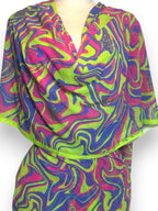 Crystal Alta Moda - Green Retro Swirls