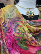 Crystal Lame - Warm Paisley
