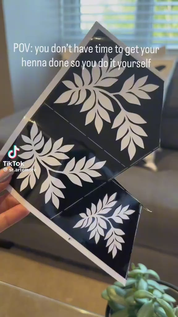 Henna Stickers - Fingers Multi-Pack (SR10)